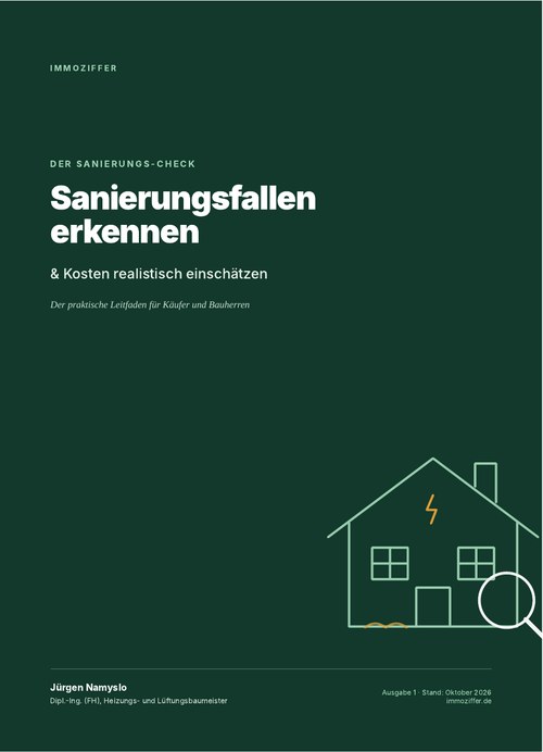 Cover des E-Books „Sanierungsfallen erkennen und Kosten realistisch einschätzen“
